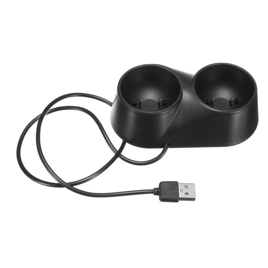 VR Controller Charger Dual USB Dock Game Charging Station Stand for PS4 PSVR Move Tool - free shipping - PMC Jewellery - Order now!
