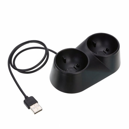 VR Controller Charger Dual USB Dock Game Charging Station Stand for PS4 PSVR Move Tool - free shipping - PMC Jewellery - Order now!