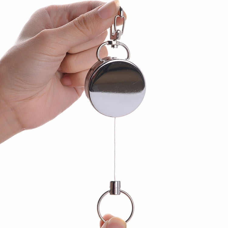 Resilience Steel Wire Rope Elastic Sporty Retractable Anti Lost Keychain - free shipping - PMC TechLife - Order now!