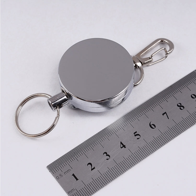 Resilience Steel Wire Rope Elastic Sporty Retractable Anti Lost Keychain - free shipping - PMC TechLife - Order now!