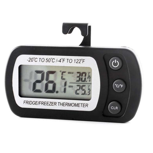 Digital LCD Thermometer Fridge Temperature Sensor Freezer Thermometer(Black) - free shipping - PMC Jewellery - Order now!