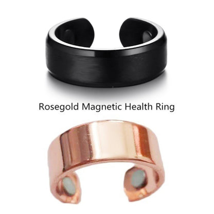 Acupressure Anti Snore Ring Treatment Reflexology Anti Snoring Apnea Sleeping Device(Black) - free shipping - PMC Jewellery - Order now!