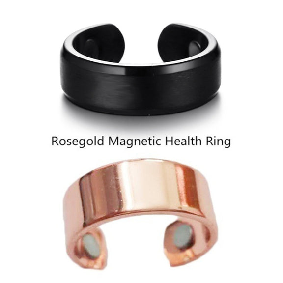 Acupressure Anti Snore Ring Treatment Reflexology Anti Snoring Apnea Sleeping Device(Gold)