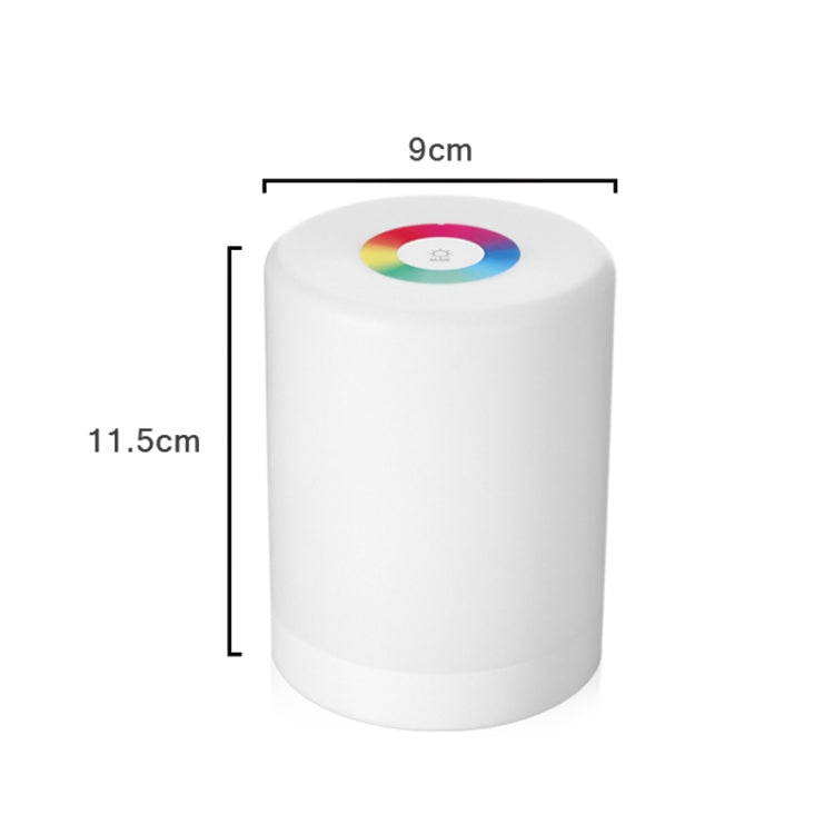 LED Touch Control Induction Dimmer Lamp Smart Dimmable RGB Color Change Rechargeable Bedside Night Light - free shipping - PMC TechLife - Order now!
