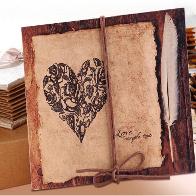 Retro Paste Folding 18 Fold Pages 34 Sides Creative Manual Album Book(Coffee Kraft Inside Page) - free shipping - PMC TechLife - Order now!