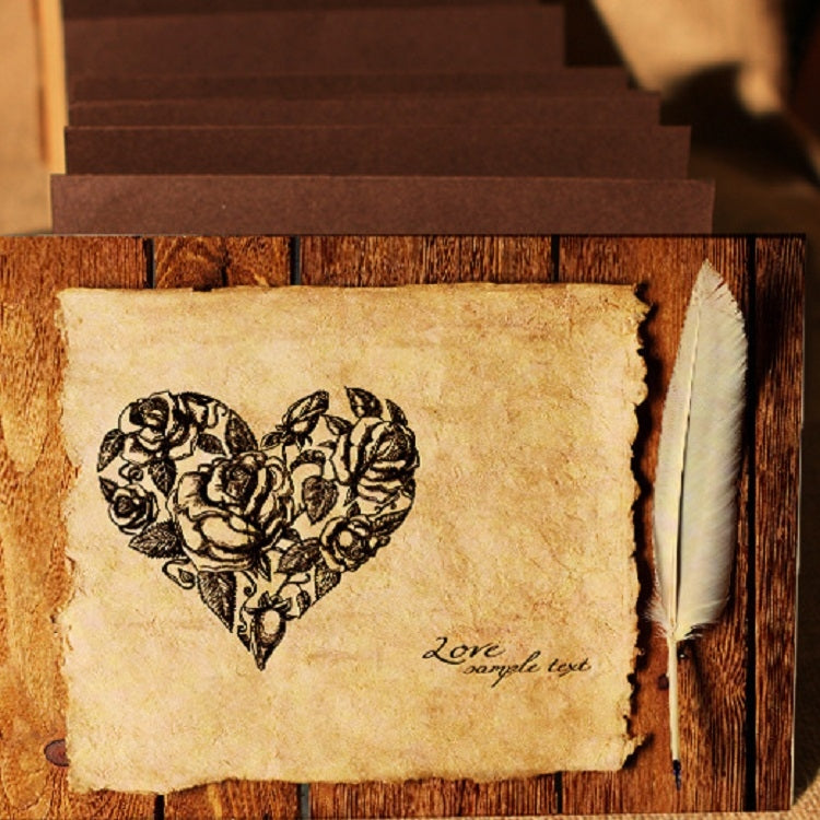 Retro Paste Folding 18 Fold Pages 34 Sides Creative Manual Album Book(Coffee Kraft Inside Page) - free shipping - PMC TechLife - Order now!