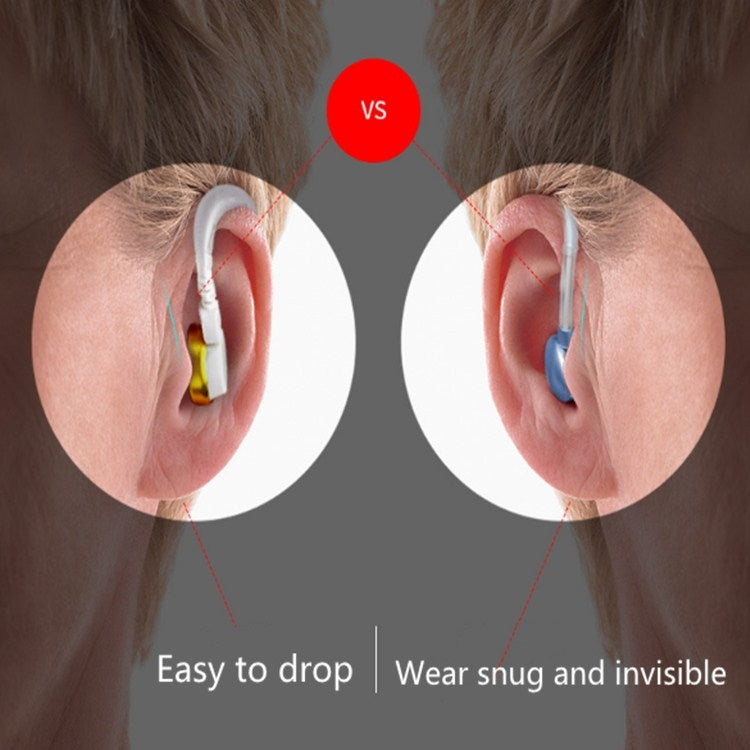 Wireless Stealth Rechargeable Hearing Aid For The Elderly Deaf - Hearing Aids by PMC TechLife | Online Shopping South Africa | PMC TechLife