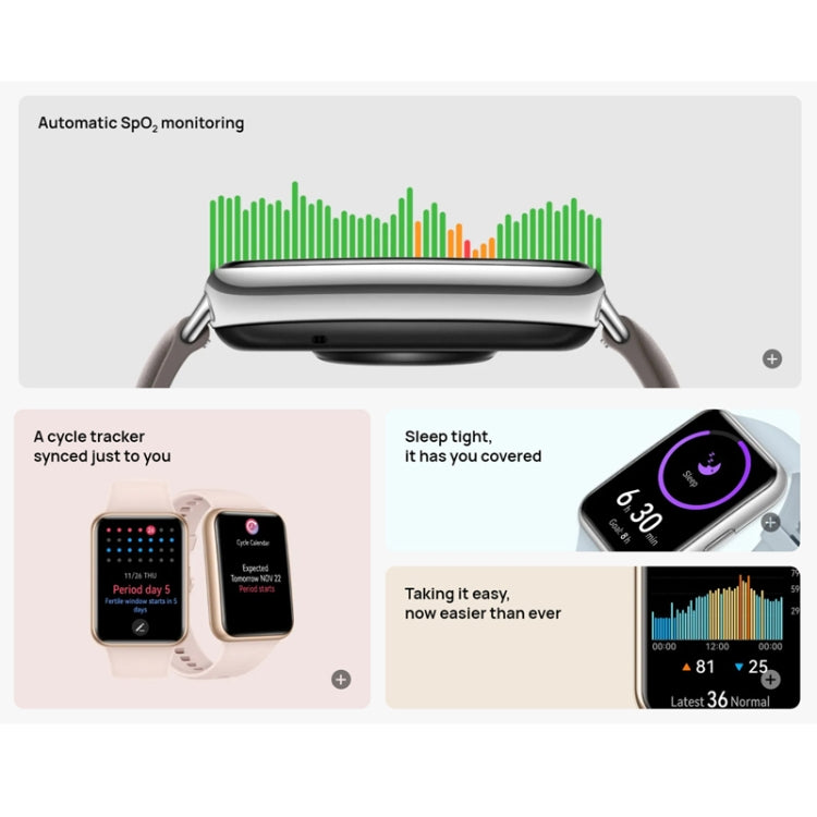 Original Huawei WATCH FIT 2 Smart Sports Watch, Color:Fashion White - free shipping - PMC TechLife - Order now!