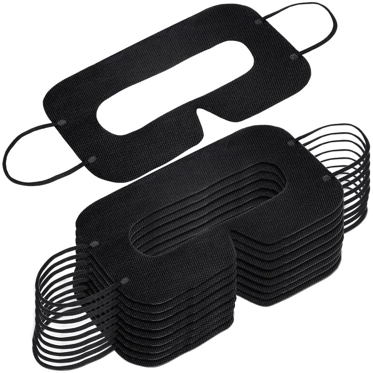 100 PCS Black Protective Hygiene VR Eye Mask Sanitary Disposable Eye mask pads for 3D VR Glass - VR Accessories by PMC TechLife | Online Shopping South Africa | PMC TechLife | Buy Now Pay Later Mobicred