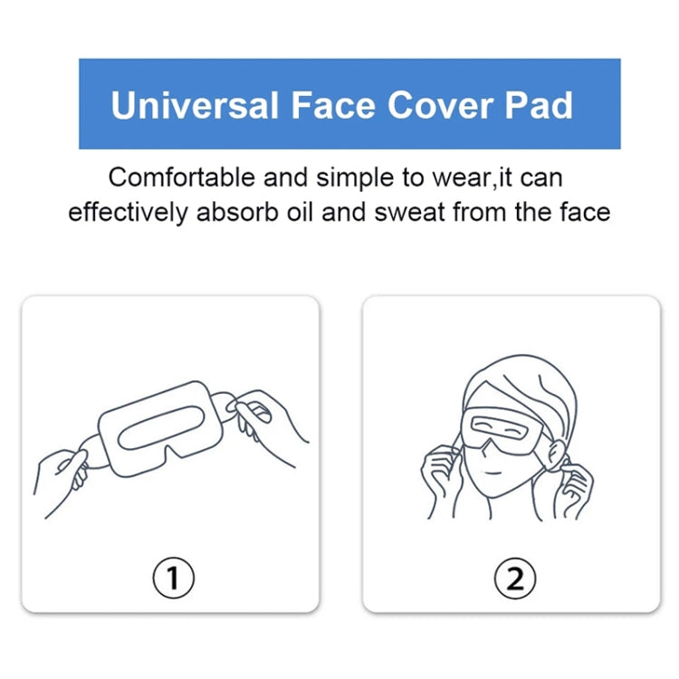 100 PCS Black Protective Hygiene VR Eye Mask Sanitary Disposable Eye mask pads for 3D VR Glass - VR Accessories by PMC TechLife | Online Shopping South Africa | PMC TechLife | Buy Now Pay Later Mobicred