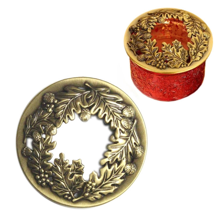 Built-in Wrought Iron Polythermal Anti-hanging Wall Scented Candle Zinc Alloy Smart Cover(Holy Fruit) - Candles & Candle Holders by PMC TechLife | Online Shopping South Africa | PMC TechLife | Buy Now Pay Later Mobicred