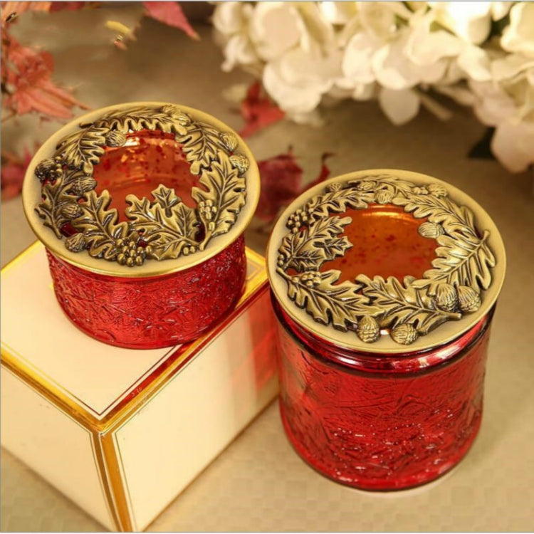 Built-in Wrought Iron Polythermal Anti-hanging Wall Scented Candle Zinc Alloy Smart Cover(Holy Fruit) - Candles & Candle Holders by PMC TechLife | Online Shopping South Africa | PMC TechLife | Buy Now Pay Later Mobicred