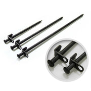 5 PCS Reinforced Long Outdoor Camping Tent Nail Steel Nails, Length:20cm