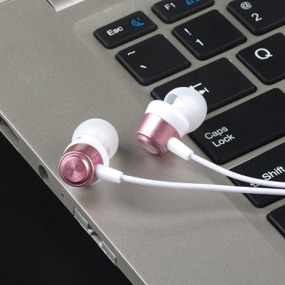 VPB S3 Sport Earphone Wired Super Bass 3.5mm Crack Earphone Earbud with Microphone Hands Free for Samsung MP3(Pink) - In Ear Wired Earphone by VPB | Online Shopping South Africa | PMC TechLife