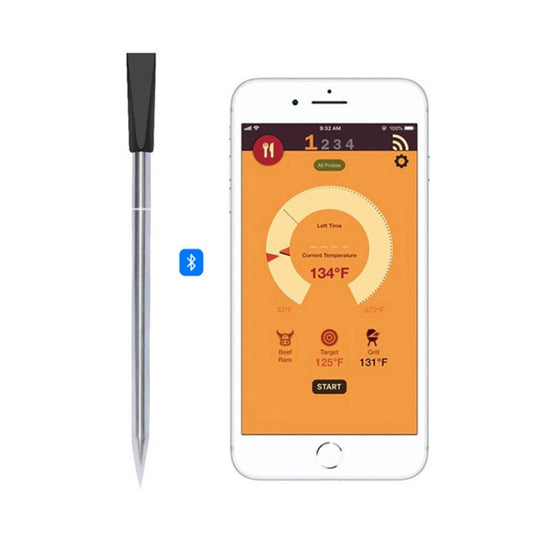 BBQ Kitchen Wireless Bluetooth Smart Food Oven Thermometer - free shipping - PMC Jewellery - Order now!