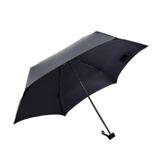 Mini Capsule Pocket Umbrella Windproof Foldable Travel Compact Umbrella(Black) - Umbrellas by PMC Jewellery | Online Shopping South Africa | PMC Jewellery | Buy Now Pay Later Mobicred