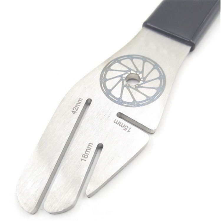 BIKERSAY BT039B Bicycle Disc Brake Disc Repair Tool Anti-rubbing Disc Gap Adjustment Deformation Correction Wrench - Maintenance tools by BIKERSAY | Online Shopping South Africa | PMC TechLife