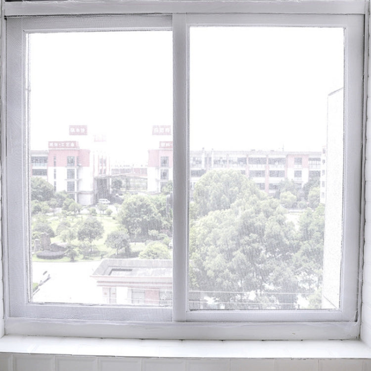Fly Bug  Mosquito Net Door Window Net Netting Mesh Screen Curtain Protector Flyscreen Insect DIY, Size:1.3x1.5m(White) - free shipping - PMC Jewellery - Order now!