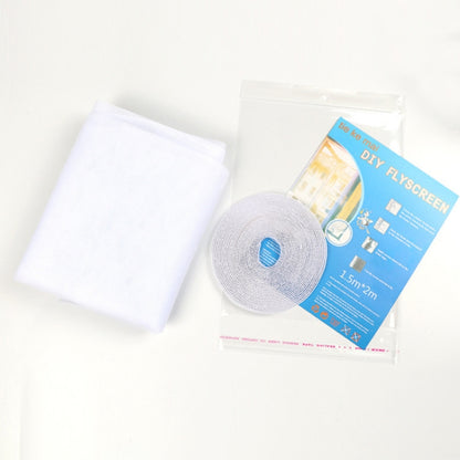 Fly Bug  Mosquito Net Door Window Net Netting Mesh Screen Curtain Protector Flyscreen Insect DIY, Size:1.3x1.5m(White) - free shipping - PMC Jewellery - Order now!