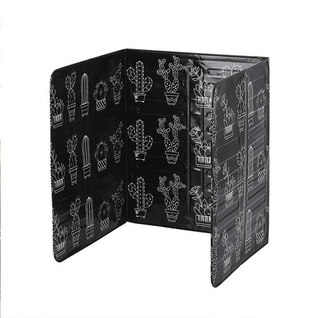 Gas Stove Aluminum Foil Oil Plate Kitchen Splash Guard High Temperature Oil Insulation Board(Black)