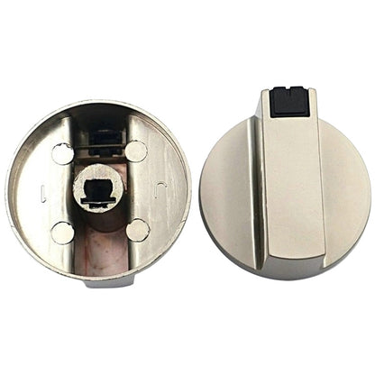 2 PCS Universal Metal Rotary Switch Control Knobs Replacement Accessories for Home Kitchen Gas Stove, Size:Shaft Diameter 6mm - Cooktop Parts by PMC Jewellery | Online Shopping South Africa | PMC Jewellery | Buy Now Pay Later Mobicred