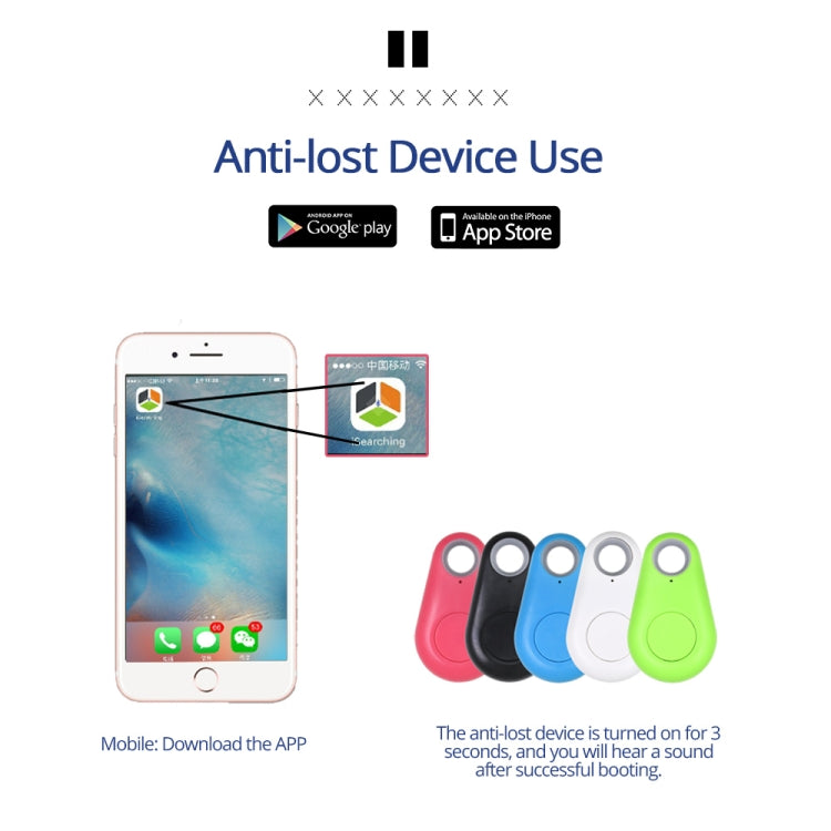 Keyfinder Wallet Dog Cat kids GPS locator anti lost keychain Smart Search Bluetooth Tracker Tag(Black) - free shipping - PMC Jewellery - Order now!