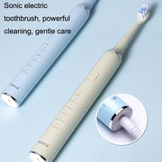 Boorui BR-Z5 USB Fast Charge Soft Toothbrush 5 Gear Sonic Electric Toothbrush(Pink)