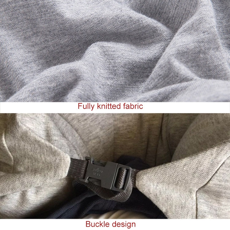 Portable Airplane Travel U-shaped Hooded Pillow Nap Time Neck Pillow(Navy Blue) - Cushions & Pillows by PMC TechLife | Online Shopping South Africa | PMC TechLife | Buy Now Pay Later Mobicred