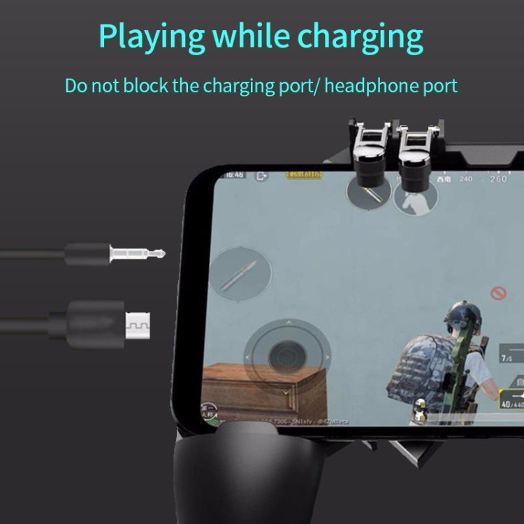 MeMo AK66 Six Fingers Metal Trigger Press Shooting Controller Gamepad Joystick - free shipping - PMC Jewellery - Order now!