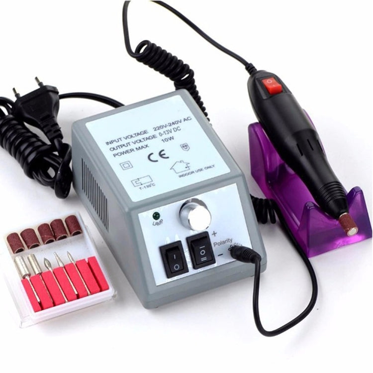 Professional Electric Nail Drill Manicure Machine Pedicure Nail Art Equipment Electronic Nail File with Drills 6 Bits(220V EU) - free shipping - PMC TechLife - Order now!
