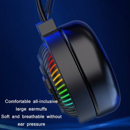 PANTSAN PSH-400 USB Computer Head-Mounted Luminous RGB Wired Headset, Specification:3.5mm Pink+Cat Ear - Multimedia Headset by PANTSAN | Online Shopping South Africa | PMC Jewellery | Buy Now Pay Later Mobicred