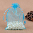 100 PCS Gift Bags Jewelry Organza Bag Wedding Birthday Party Drawable Pouches, Gift Bag Size:20x30cm(Lake Blue) - Gift Bags & Wrapping Supplies by PMC TechLife | Online Shopping South Africa | PMC TechLife | Buy Now Pay Later Mobicred