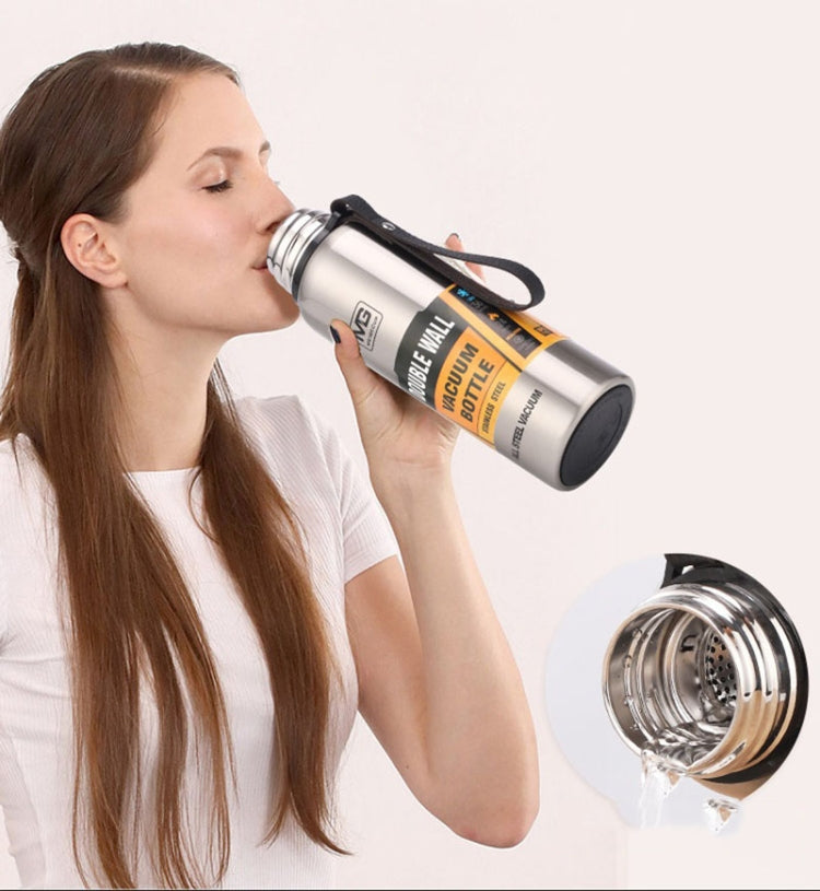Outdoor Thermos Portable Large Capacity Insulated Cup, Capacity:1500ml(Green) - Vacuum Thermoses & Cups by PMC TechLife | Online Shopping South Africa | PMC TechLife | Buy Now Pay Later Mobicred