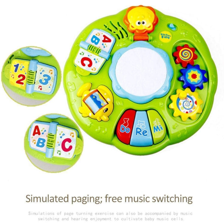 Multi-function Lighting Hand Drums Children Electric Music Toys(White) - free shipping - PMC TechLife - Order now!