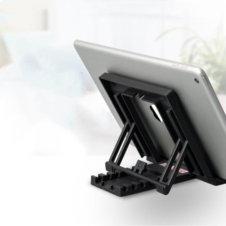 Foldable Tutor Learning Machine Desktop Stand for 7-11 inch Tablet(White)