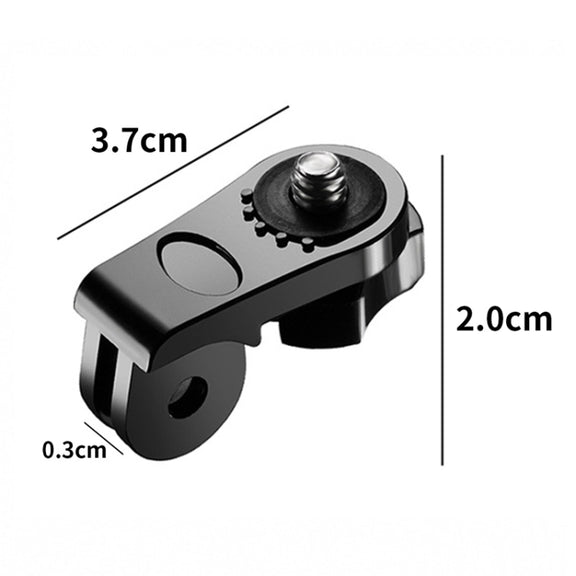 AEE Adapter TELESIN Screw Adapter Adjustment Arm For GoPro Hero12 Black / Hero11/10 /9 /8 /7 /6 /5, Insta360 Ace / Ace Pro, DJI Osmo Action 4 and Other Action Cameras