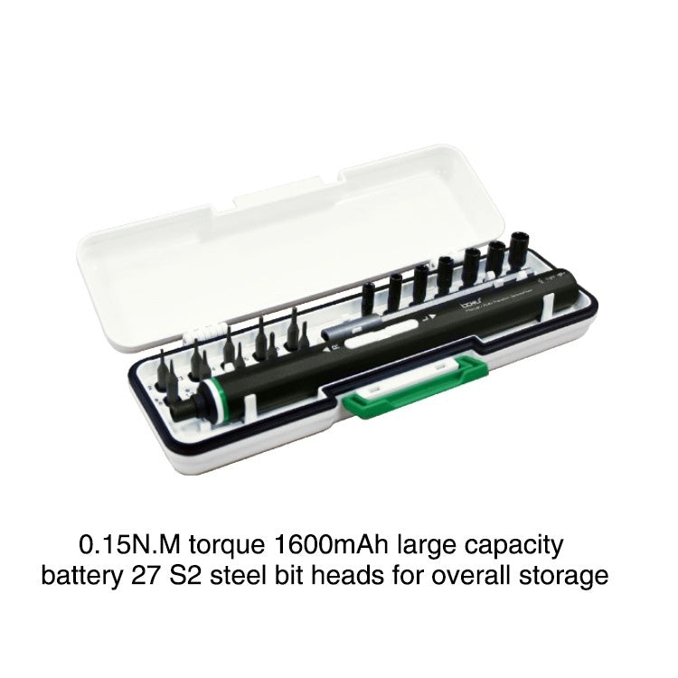 BAKU BA-3331 USB Rechargeable Electric Screwdriver Mobile Phone Repair Tool - free shipping - PMC TechLife - Order now!