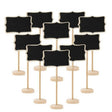 10 PCS Blackboard Wooden Chalkboard Mini Message Notice Board Table Wedding Party Decoration - Message Boards by PMC TechLife | Online Shopping South Africa | PMC TechLife | Buy Now Pay Later Mobicred