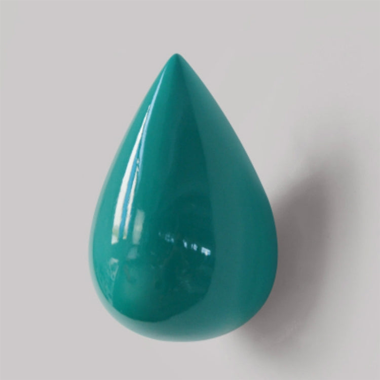 Creative Water Droplets Wall Hooks Home Decoration Resin Mural 3D Coat Hook Single Hooks Wall Hanger, Size:Small Size(Green) - Shelf & Hooks by PMC TechLife | Online Shopping South Africa | PMC TechLife | Buy Now Pay Later Mobicred