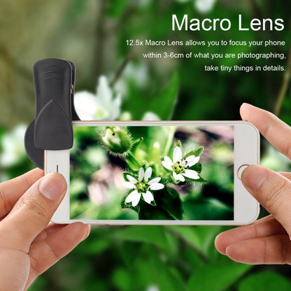 0.45X Ultra Wide Macro Combination Phone Lens with Clip(APL-0.45XWM) - free shipping - PMC Jewellery - Order now!