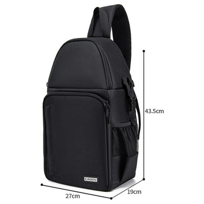 CADeN D15 Messenger Single Shoulder Multifunction Open Cover Photography Backpack Outdoor Leisure SLR Camera Backpack - free shipping - PMC Jewellery - Order now!