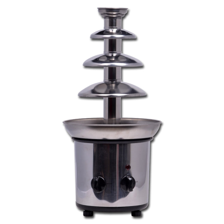 4 Layers Electrical Chocolate Fountain Chocolate Melt Fondue Waterfall Machine - free shipping - PMC TechLife - Order now!