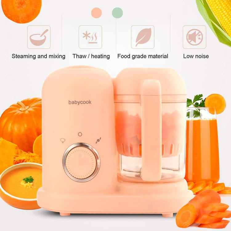 Multifunction Baby Food Cooking Maker Steamer Mixing Grinder Food Supplementary Machine EU Plug(Green) - Stirrer & Squeezer by PMC TechLife | Online Shopping South Africa | PMC TechLife | Buy Now Pay Later Mobicred
