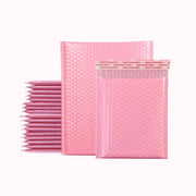 50 PCS Pink Co-Extrusion Film Bubble Bag Logistics Packaging Thickened Packaging Bag, Size:50x45cm