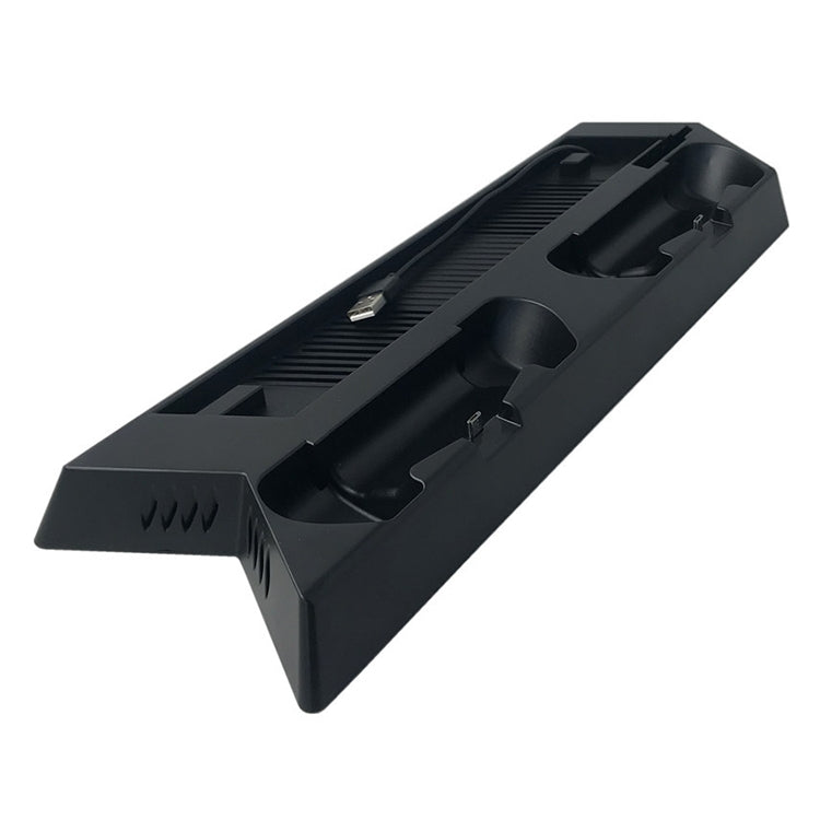 KJH PSLIM-03 Multi-function Host Bracket Cooling Fan Ultra-thin Machine Bracket Fan Charger for PS4 / SLIM Console - free shipping - PMC Jewellery - Order now!