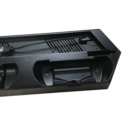 KJH PSLIM-03 Multi-function Host Bracket Cooling Fan Ultra-thin Machine Bracket Fan Charger for PS4 / SLIM Console - free shipping - PMC Jewellery - Order now!