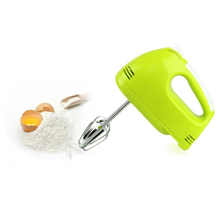 Portable Blender Electric Dough Cake Mixer Egg Whisk  Baking Whipping Cream Machine EU  Plug (Black)