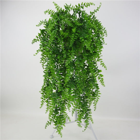 5 PCS Simulation Fern Grass Plant Wall Hanging Plants Home Wedding Shop Decoration