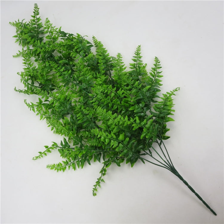 5 PCS Simulation Fern Grass Plant Wall Hanging Plants Home Wedding Shop Decoration
