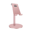 Adjustable Aluminum Alloy Cell Phone Tablet Holder Desk Stand Mount(Rose Gold) - Desktop Holder by PMC TechLife | Online Shopping South Africa | PMC TechLife